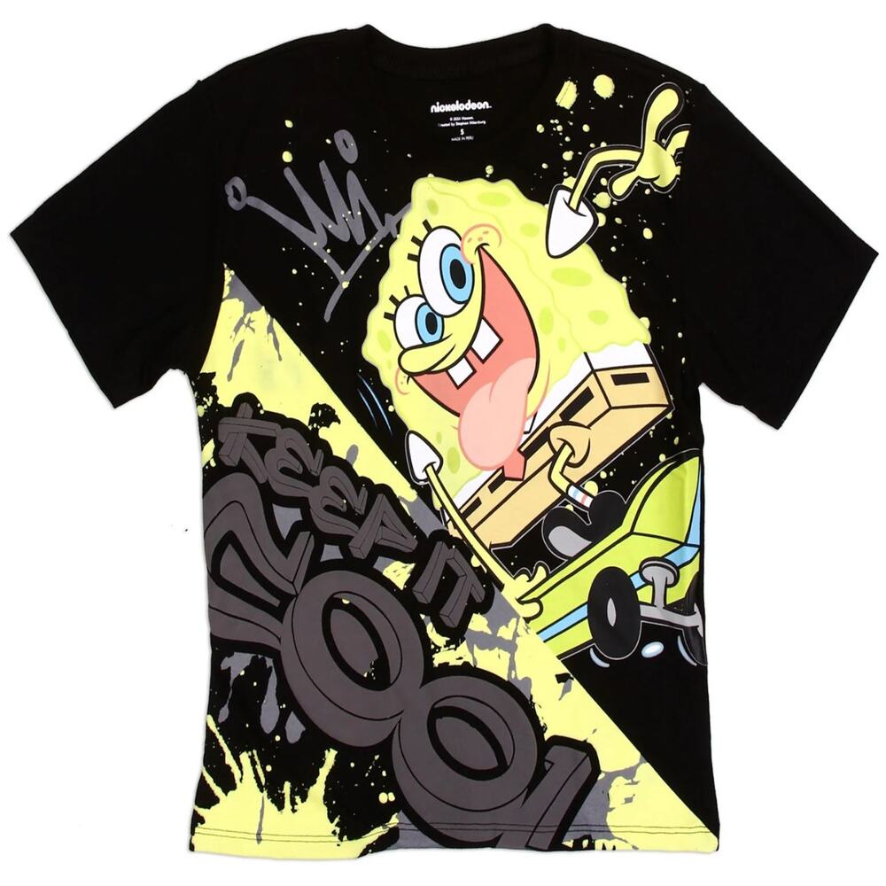 Nickelodeon SpongeBob SquarePants Boys Graphic T-Shirt – Keep It Cool